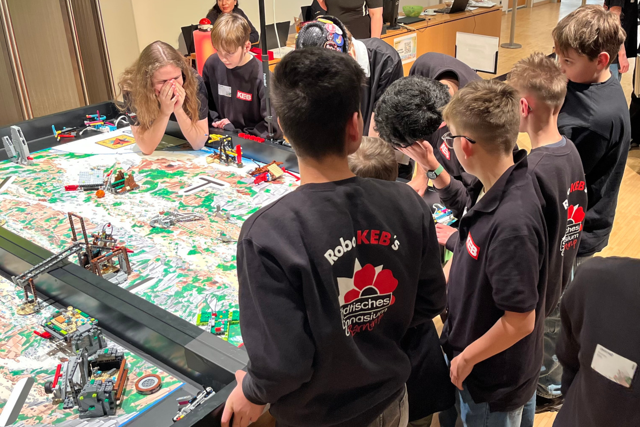 Spannung am Wettbewerbstisch