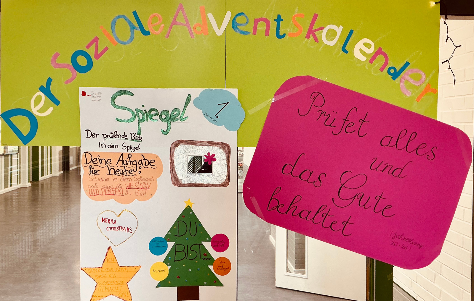 Der Adventskalender am 1.12.