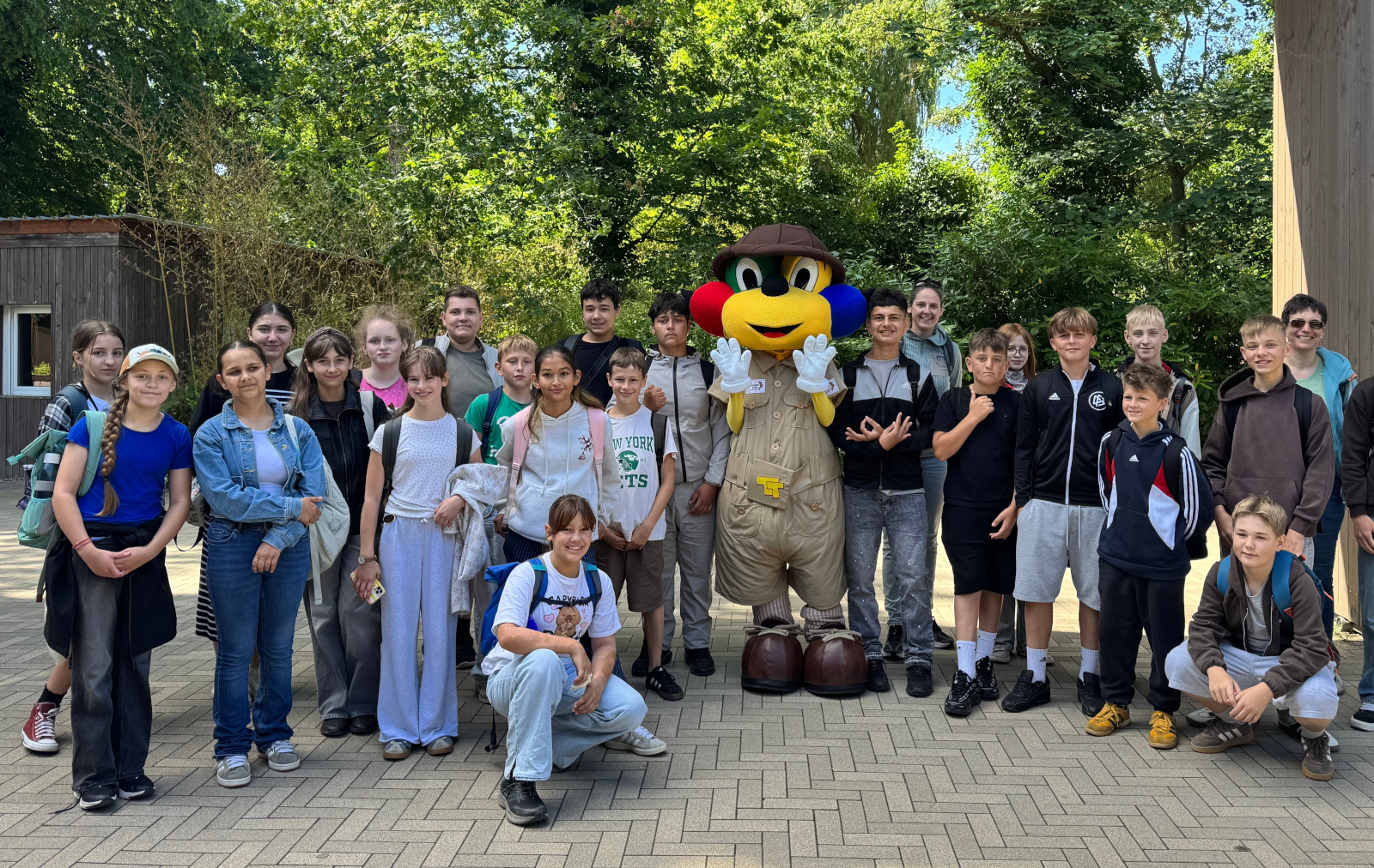 Die 6c im Zoo Hannover