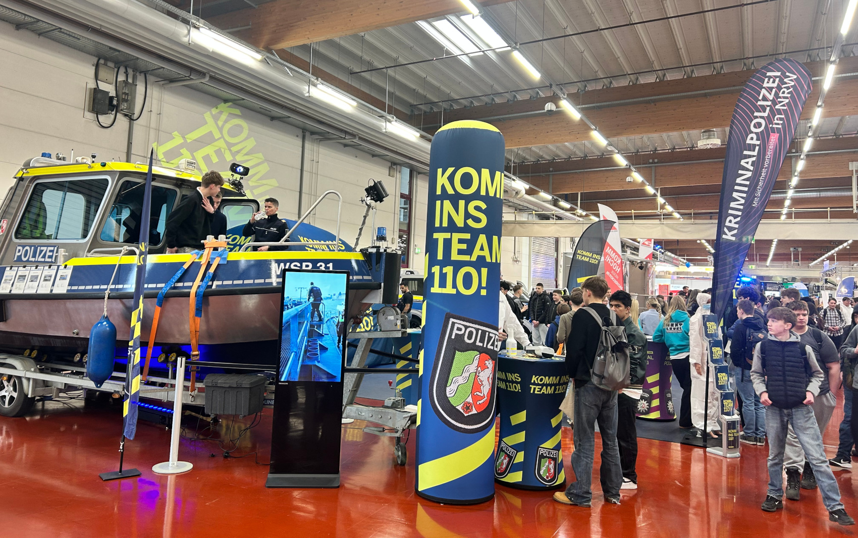 "Komm ins Team" sagten viele Aussteller