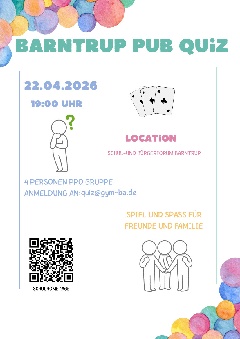 Das Plakat zur Veranstaltung