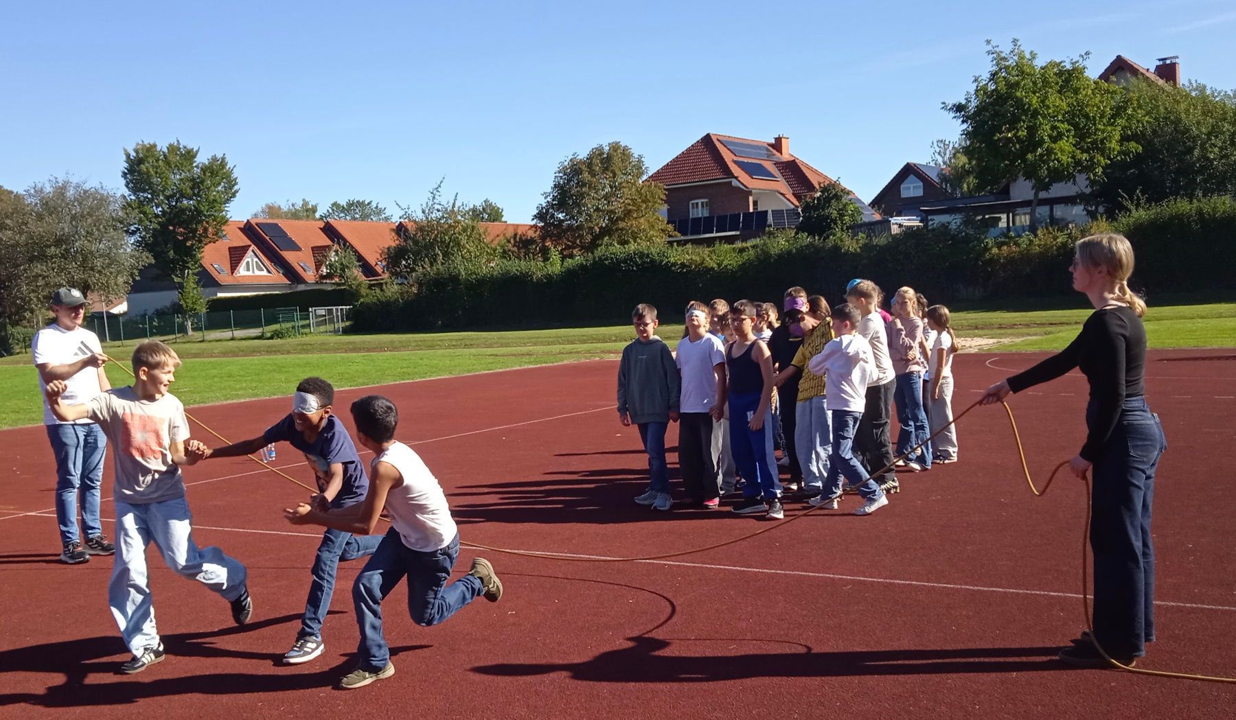 Blind vertrauen!
